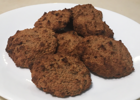 Paleo Chocolate and Walnut Cookies